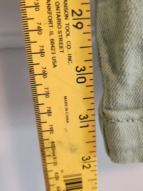 Pilcro Anthropilogie Kit High-Rise Wide-Leg Utility Trousers Sage Green 32 Tall - Picture 5 of 16